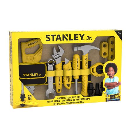 Set 24 Piezas Cinturón De Herramientas Infantil Stanley Ub 001