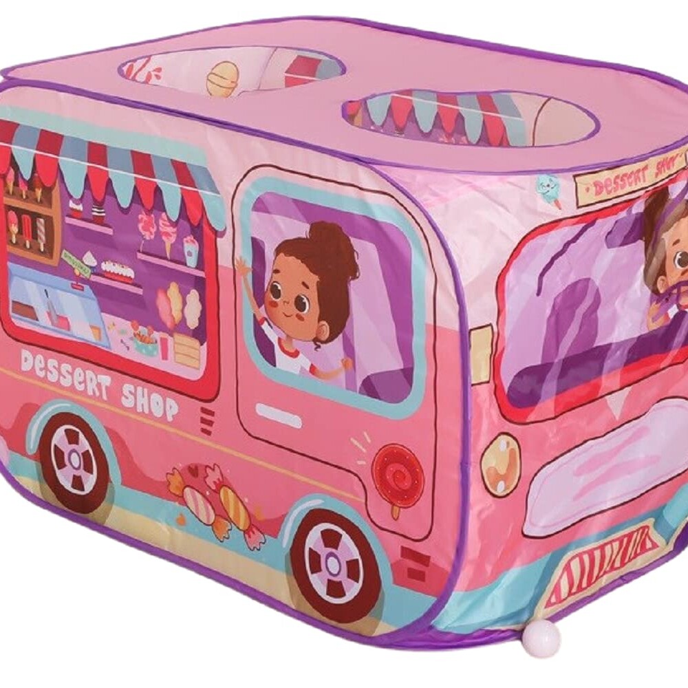 Carpa Infantil Plegable Omnibus Rosa