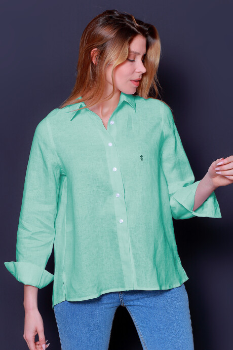 Camisa Suspiro Verde