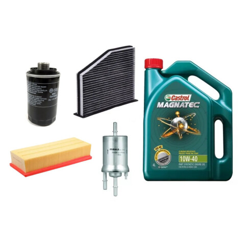 KIT DE FILTROS Y ACEITE 10W40 CASTROL (TSI) Kit De Filtros Y Aceite 10w40 Castrol (tsi)