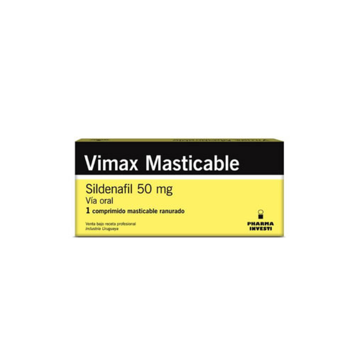 VIMAX MASTICABLE 50 MG 1 COMP 