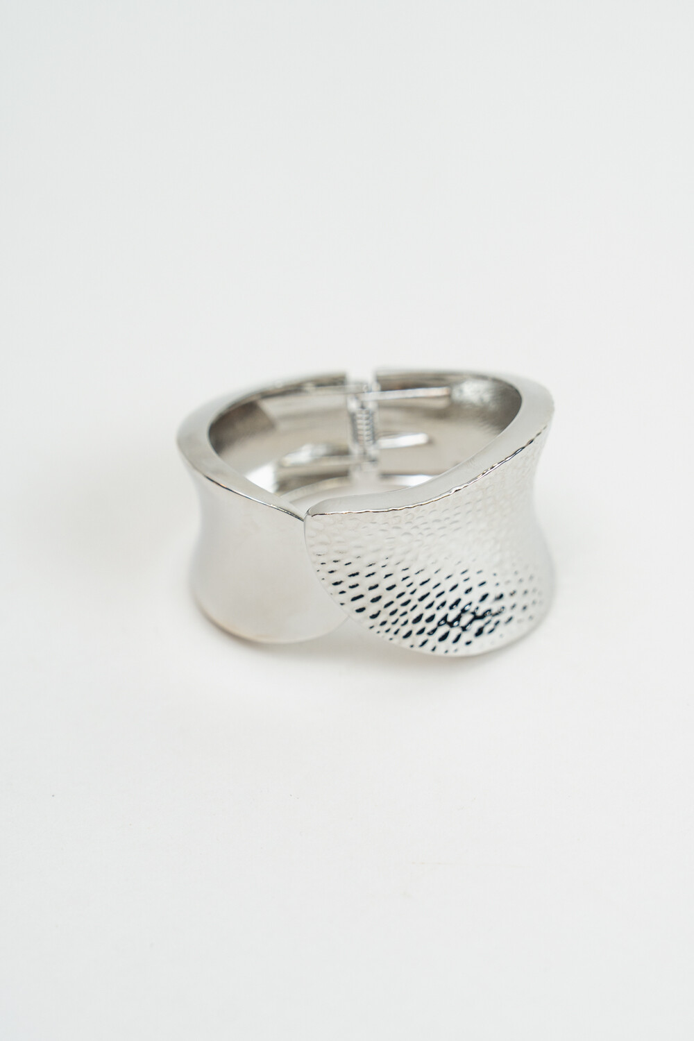 Brazalete Linen Plateado