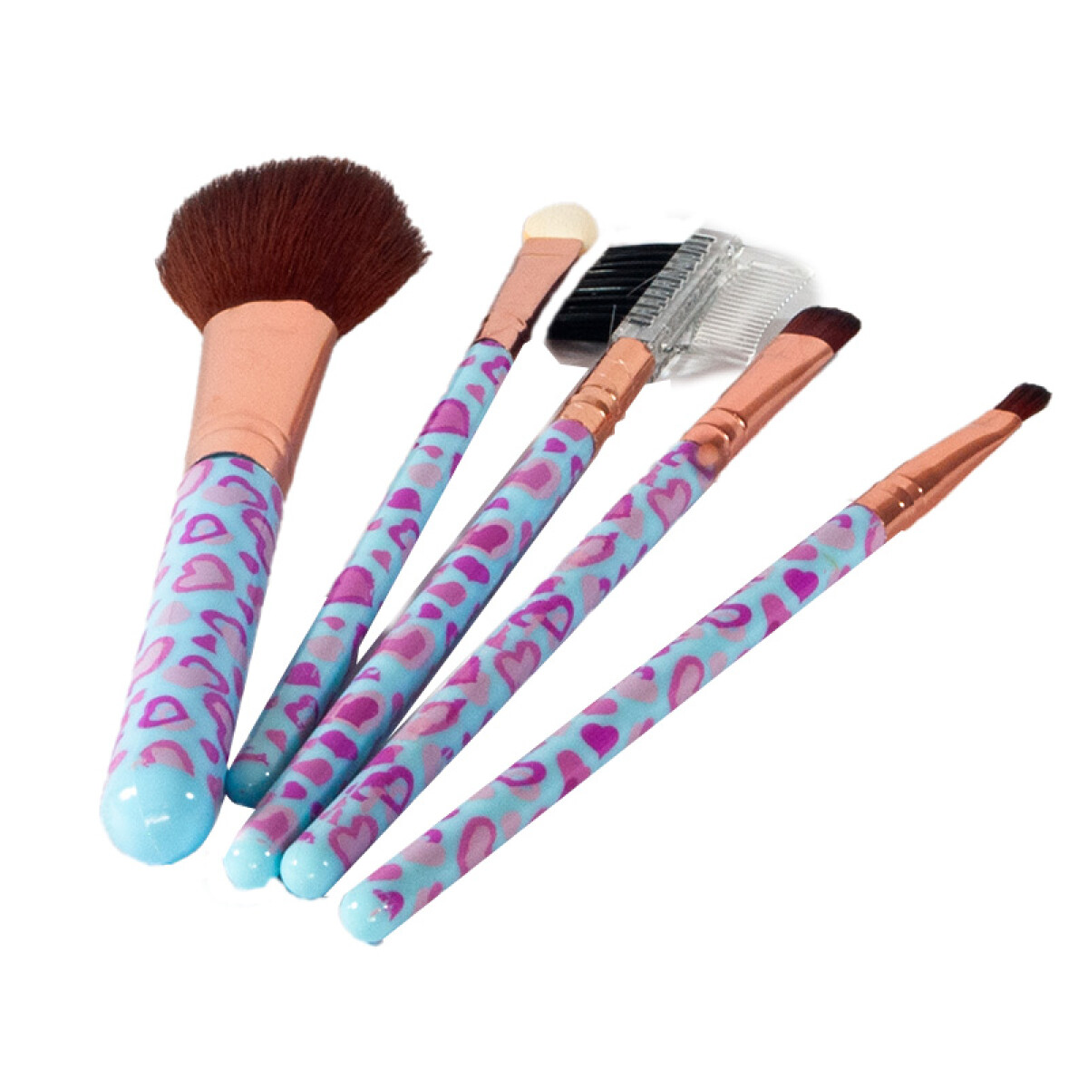 Set de brochas para maquillaje 