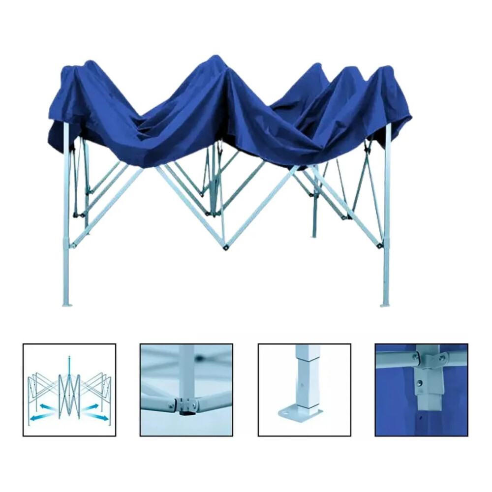 Gazebo Plegable 2 X 2 Impermeable, Toldo Reforzado Gazebo Plegable 2 X 2 Impermeable, Toldo Reforzado