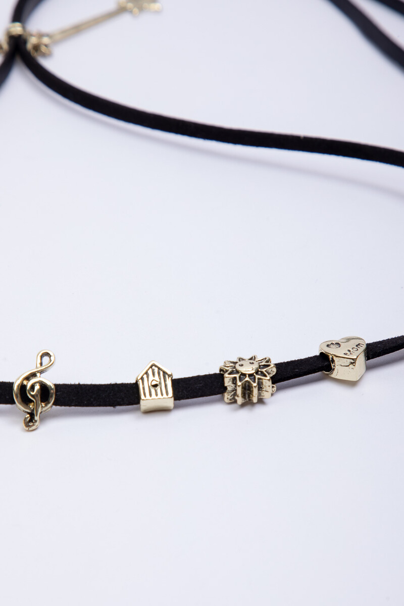 COLLAR MUMUSI Negro