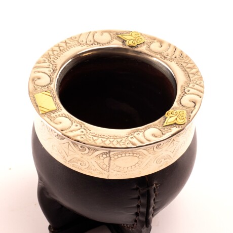 Mate de Alpaca y Bronce Z7 de ceramica