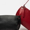 Bandolera Sauvage en cuero graneado Negro