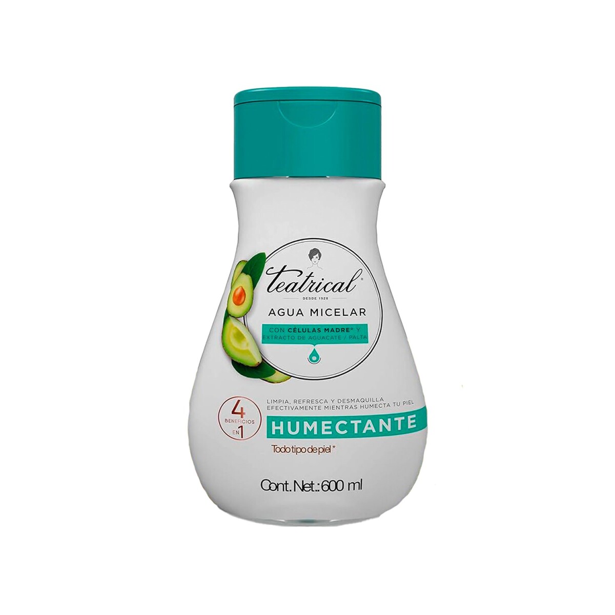 Teatrical Agua micelar 600 ml - Humectante 