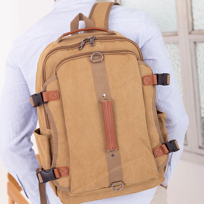 MOCHILA CANVAS HIMALAYA KAKI