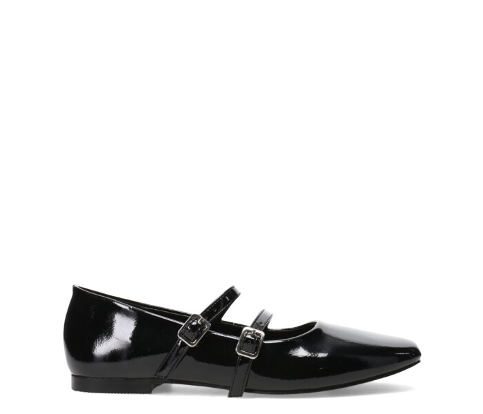 Balerina NOLIX con doble tira Black