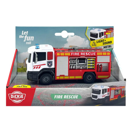 Dickie - Fire Rescue Camión De Bomberos Con Luces Y Sonido Dickie - Fire Rescue Camión De Bomberos Con Luces Y Sonido