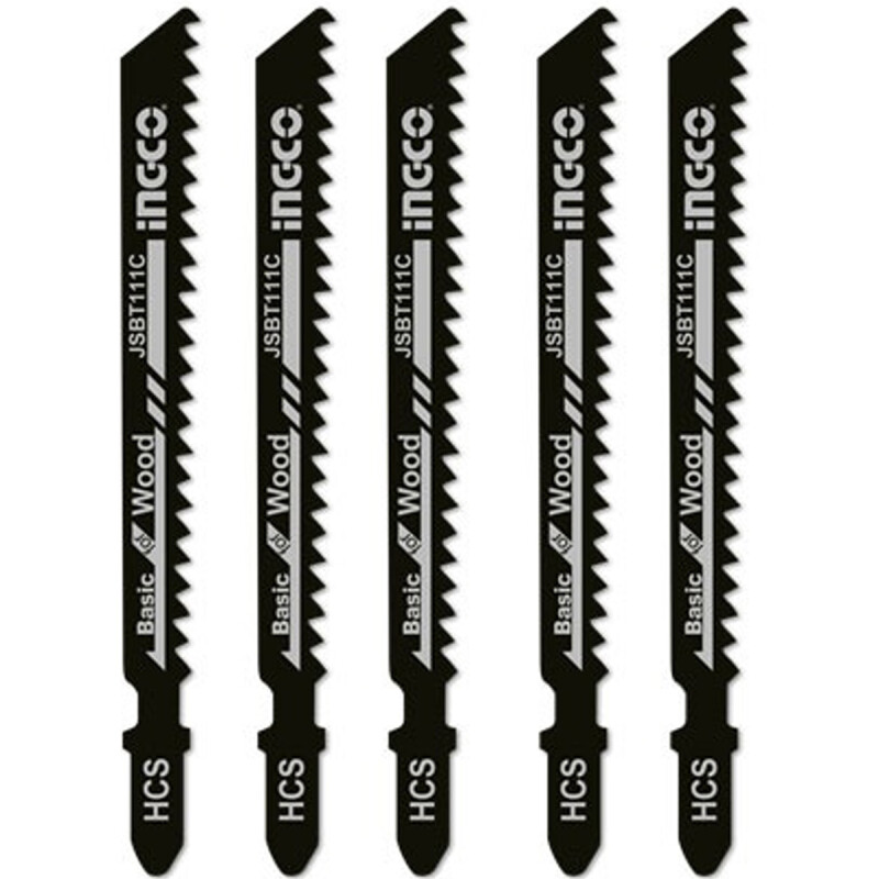 SET X5 HOJAS SIERRA CALADORA P MADERA INGCO JSBT111C SET X5 HOJAS SIERRA CALADORA P MADERA INGCO JSBT111C