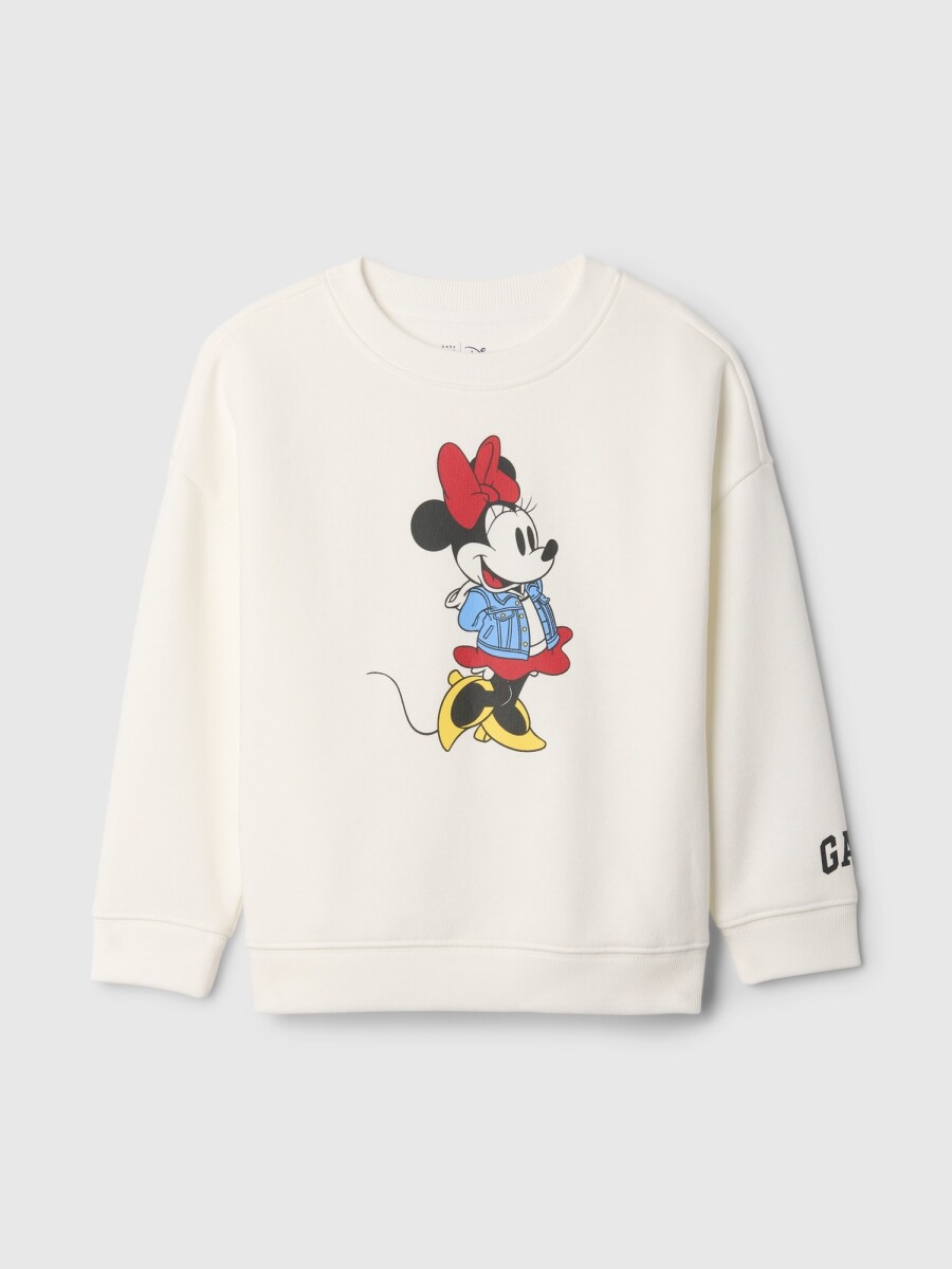 Buzo Minnie Toddler Niña - New Off White 