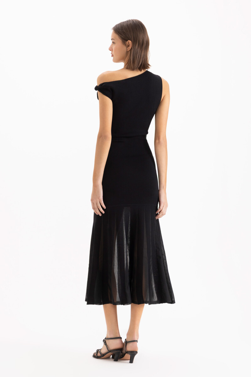 VESTIDO FIRE Negro