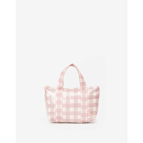 Portacosméticos Cuadrillé Estampado Geometrico