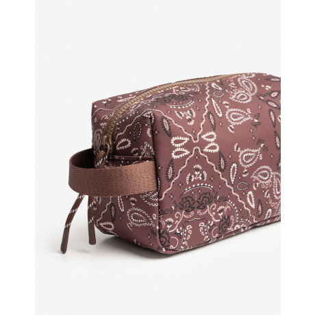 Portacosméticos De Material Reciclado Estampado Geometrico