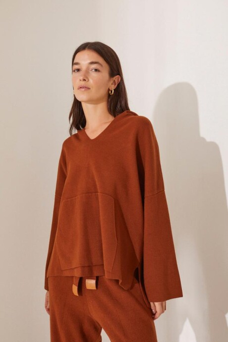 SWEATER ALEK TERRACOTA