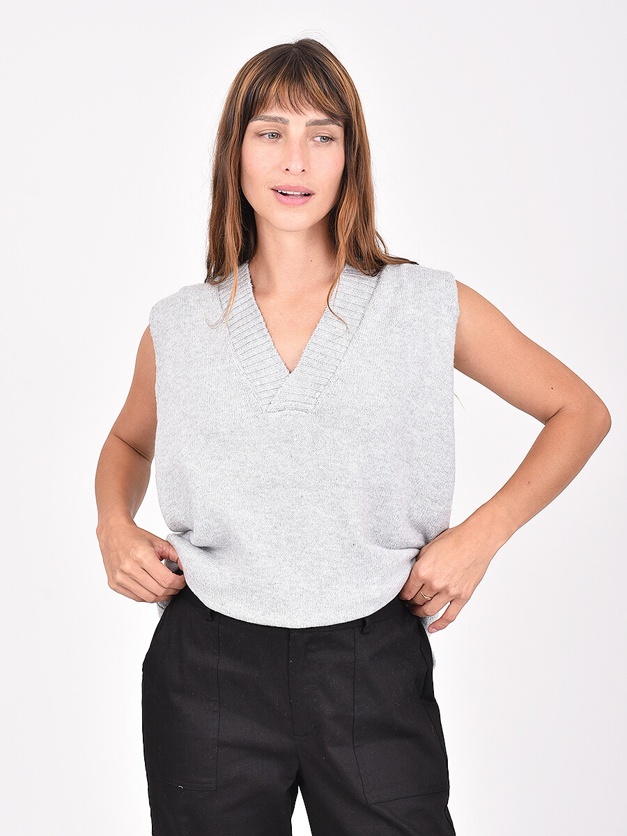 CHALECO MAITE - GRIS 