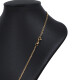 Cadena en oro 18k amarillo. Eslabon barco Cadena en oro 18k amarillo. Eslabon barco
