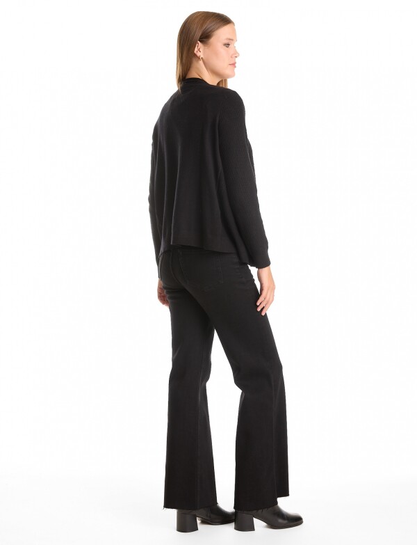 Cardigan Textura NEGRO