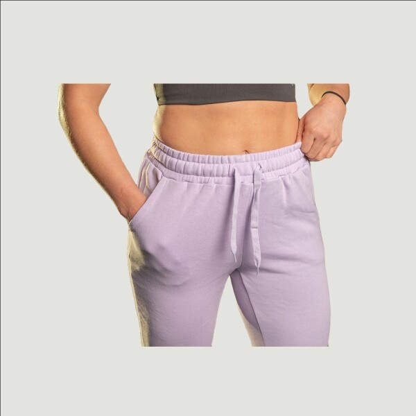 PANTALÓN DEPORTIVO CON CORDÓN LILA