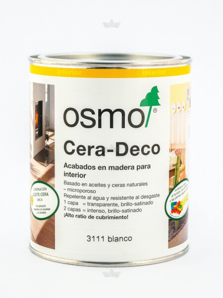 OSMO 3111 CERA-DECO BCO TRANSP. 0.75 LT. N/A