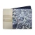 Juego Sábanas Queen Size Bukara 100% Microfibra 245 ARABESCO AZUL