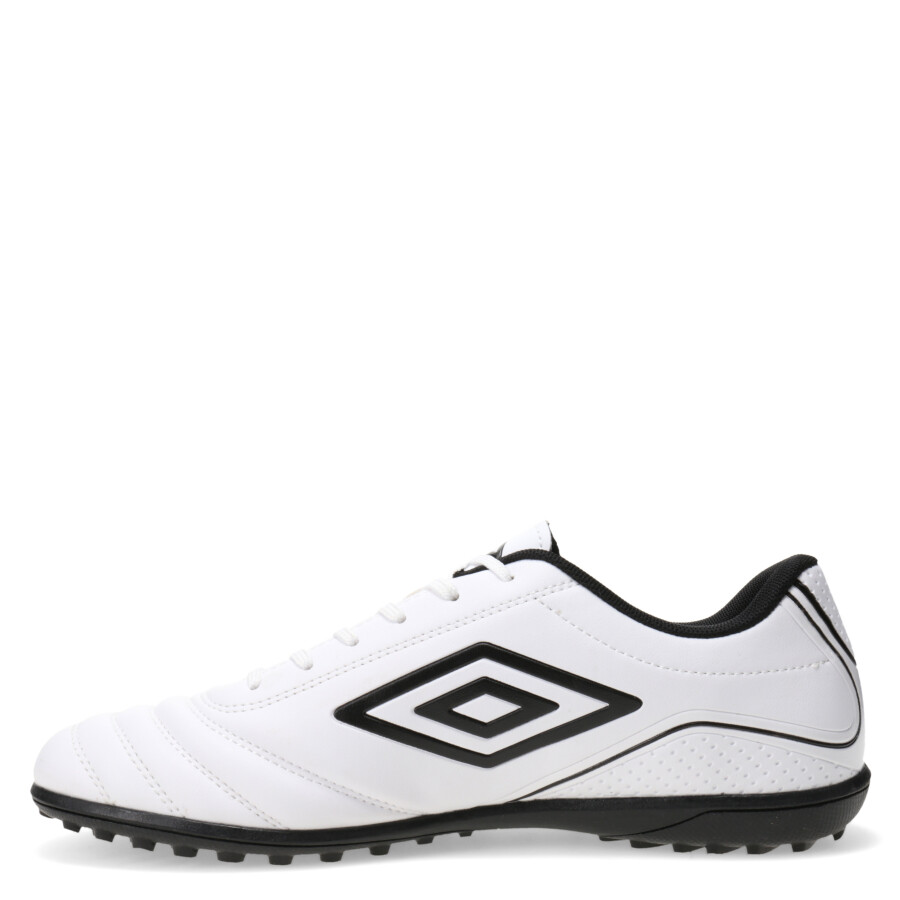 Championes de Hombre Umbro Futbol 5 Classico III TF Blanco - Negro