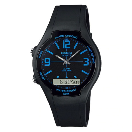 Reloj Casio Resina Clasico Negro 0