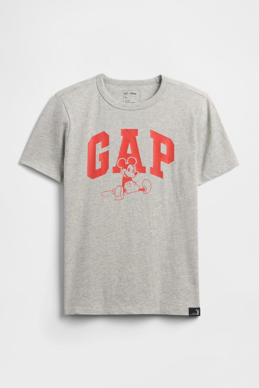 Remera Logo Gap Disney Niño Sp Dis Fam B08