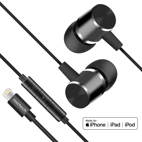 Auriculares Cableados Lightning Naztech Platinum Llamadas 001
