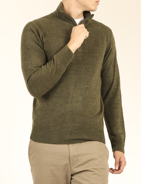 Sweater Harrington Urban Verde Melange
