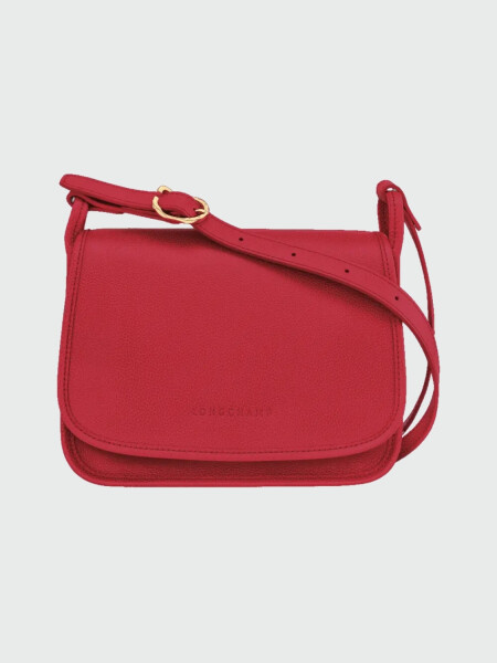 ongchamp -Cartera de cuero cruzada con solapa, Le Foulonné 0