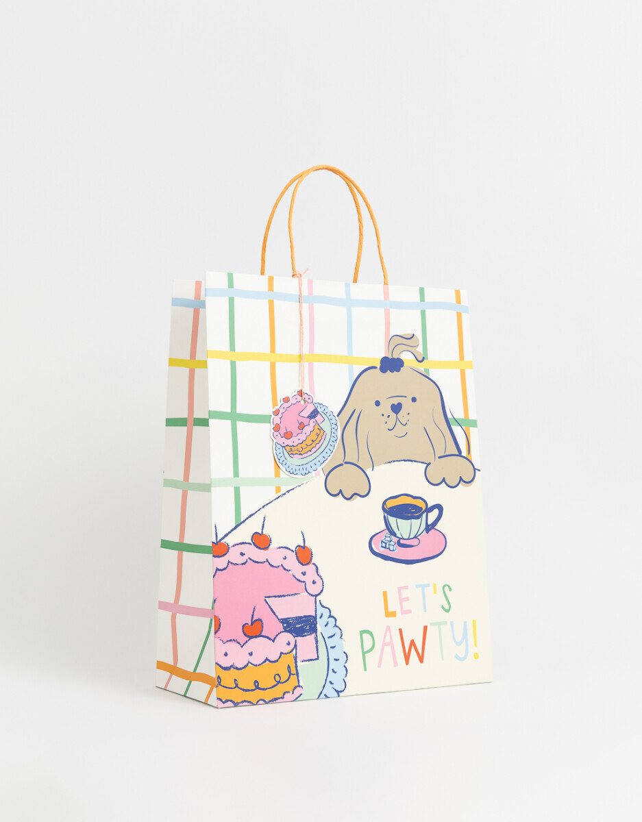 Bolsa De Regalo Estampada 