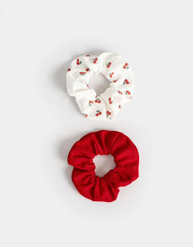 Skunzies Frutas Set De Scrunchies - Combinacion Bicolor