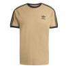 REMERA ADIDAS 3-STRIPES TEE Hombre JY1370 Marron-negro