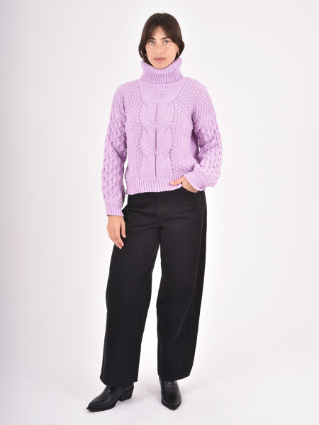 POLERA ABRIL LILA