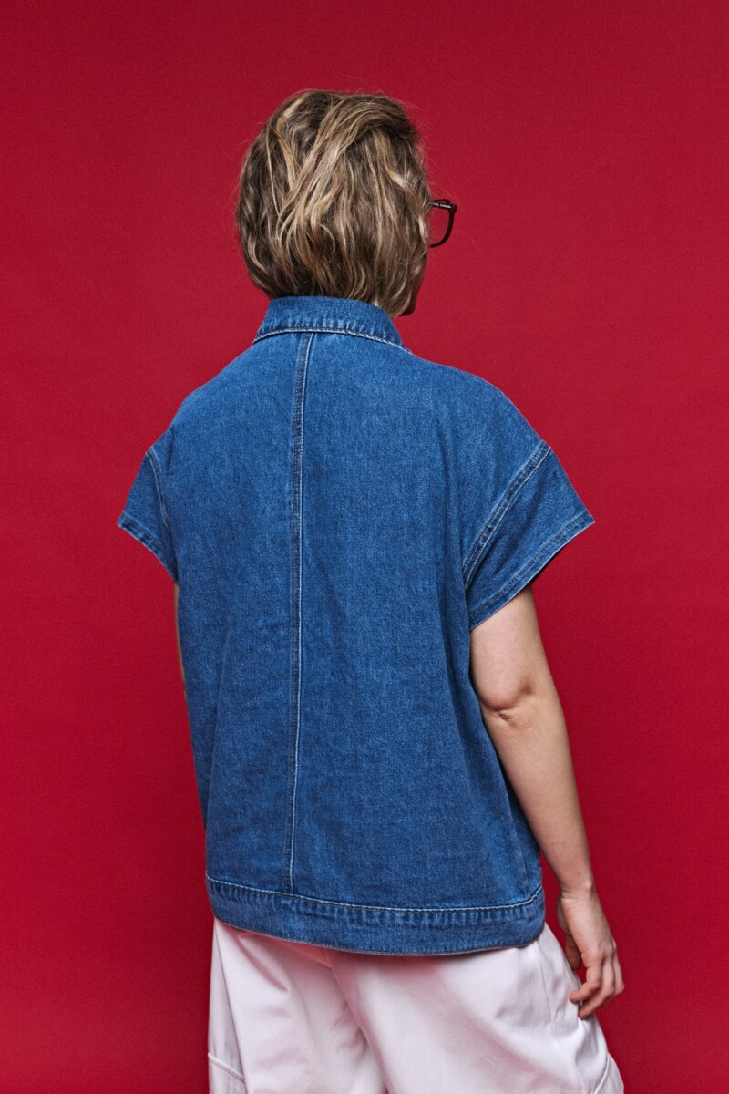 CHALECO RETON Azul