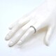 Anillo en oro 18k blanco y brillantes Anillo en oro 18k blanco y brillantes