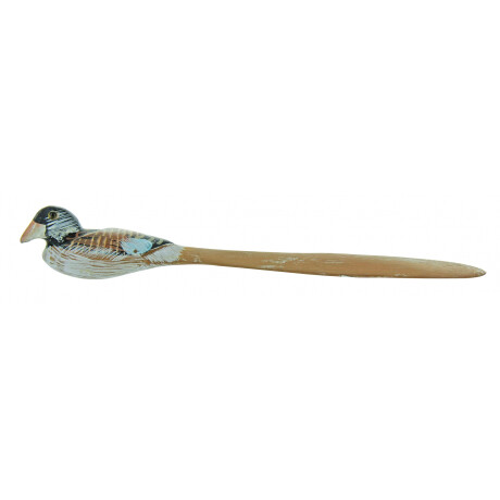 Abrecarta de madera con forma de pato Abrecarta de madera con forma de pato