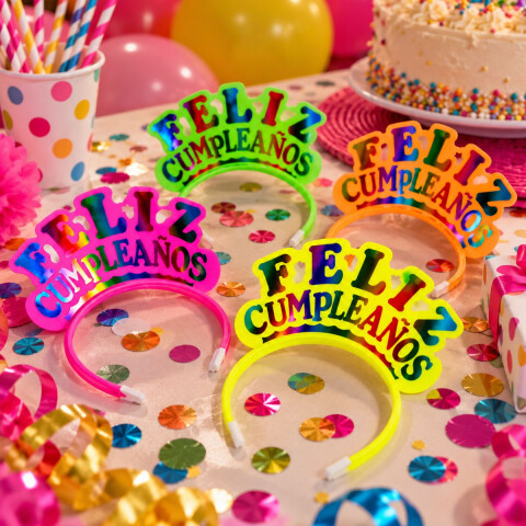 Vincha Feliz Cumple de Carton X1 Vincha Feliz Cumple de Carton X1