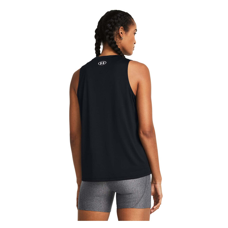 Musculosa UA Tech Tank Solid Mujer 1383655-001 Negro