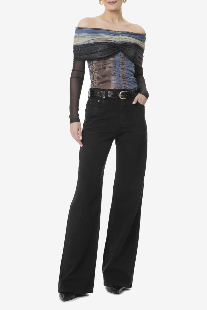 PANTALÓN BOOT 70S Negro