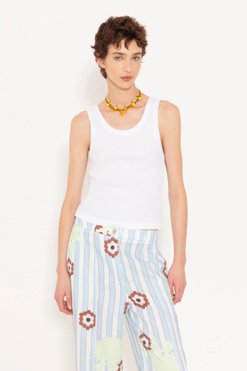 MUSCULOSA RYDER Blanco