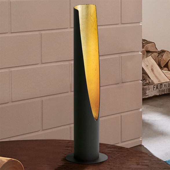 Portátil de mesa negra IND. 1XGU10 INCL. BARBOTTO EG2036