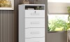 Cómoda Primordial Max 4 Cajones Blanco