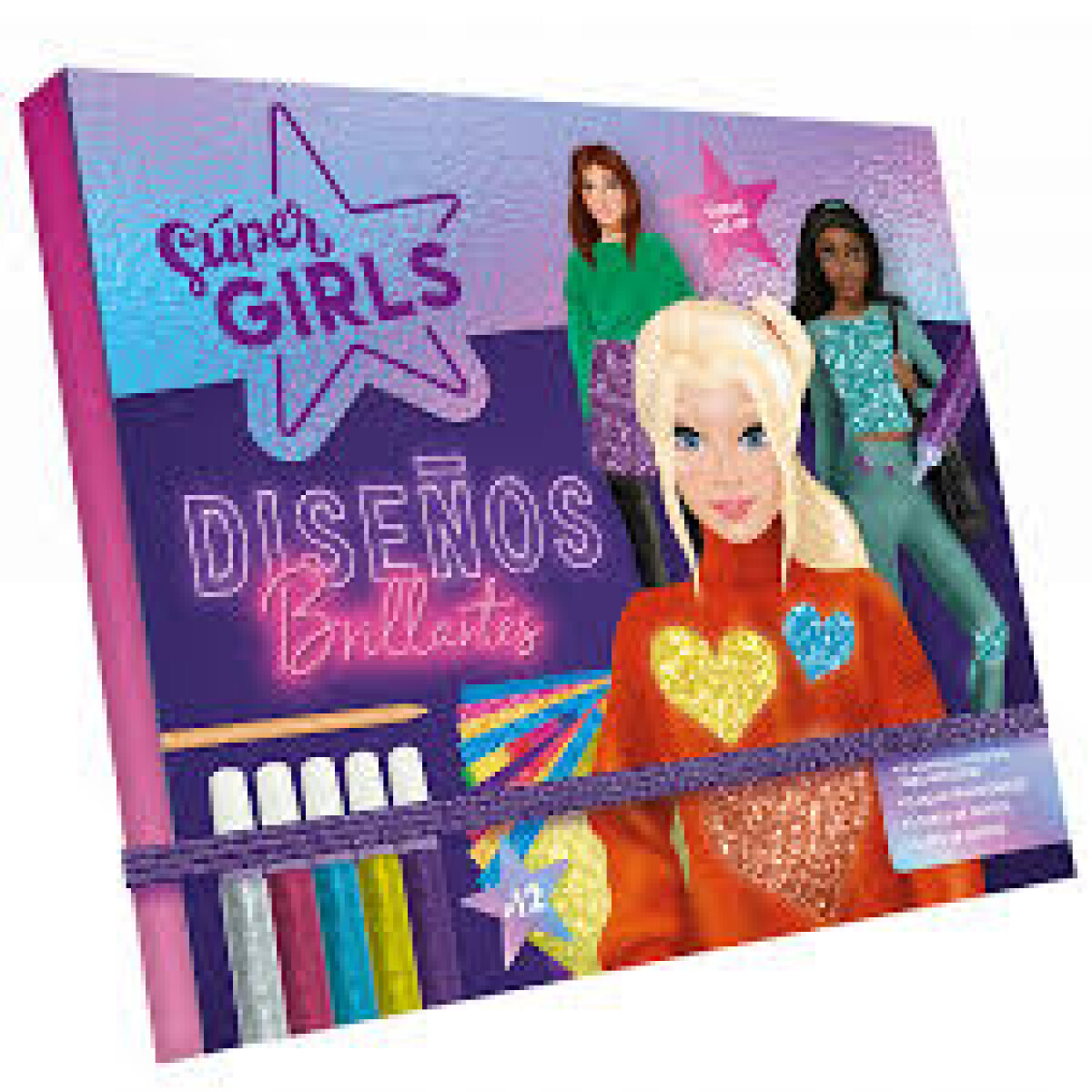 DISEÑOS BRILLANTES SUPER GIRLS 