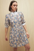 VESTIDO ARENAL Celeste Cielo
