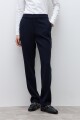 Pantalón recto sastrero azul marino