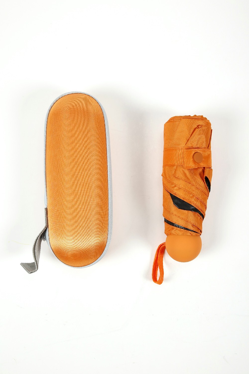 Paraguas Paraguas Con Estuche Naranja Melange